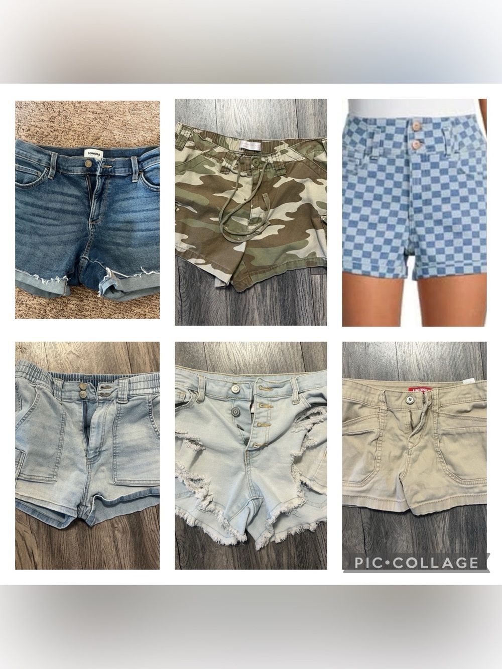 Bundle of 6 shorts